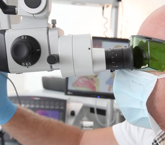 Lasertherapie, Ambulante Operationen